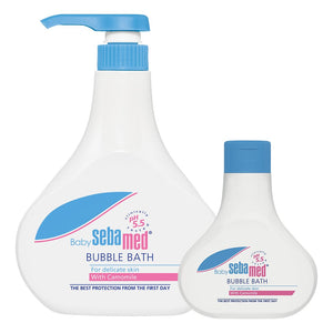 Sebamed Baby Bubble Bath (Promo Pack) 1000+200ml + FREE Samples