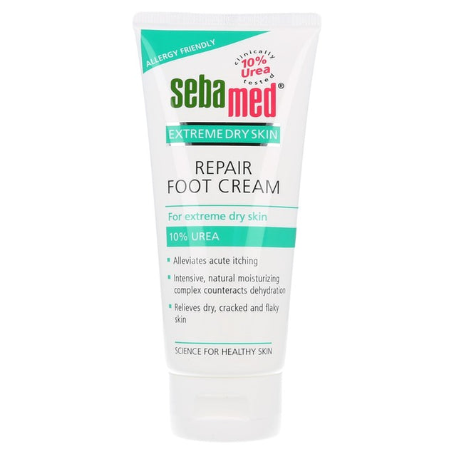 Sebamed dry skin repair foot cream 100ml