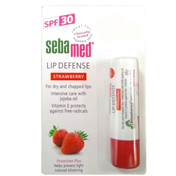 Sebamed lip balm strawberry X 2 Woods Pharmacy