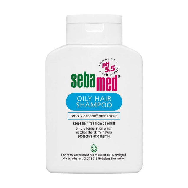 Sebamed oily hair shampoo 200ml + FREE Samples