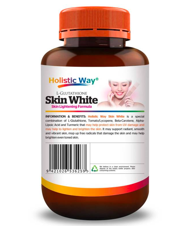 Holistic Way Skin White Skin Lightening Formula (60VegeCaps) - Woods Pharmacy Holistic Way Skin White Skin Lightening Formula (60VegeCaps) - Woods Pharmacy