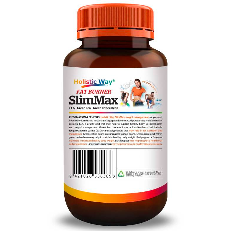 Holistic Way Slim Max (60 VegeCapsules) - Woods Pharmacy