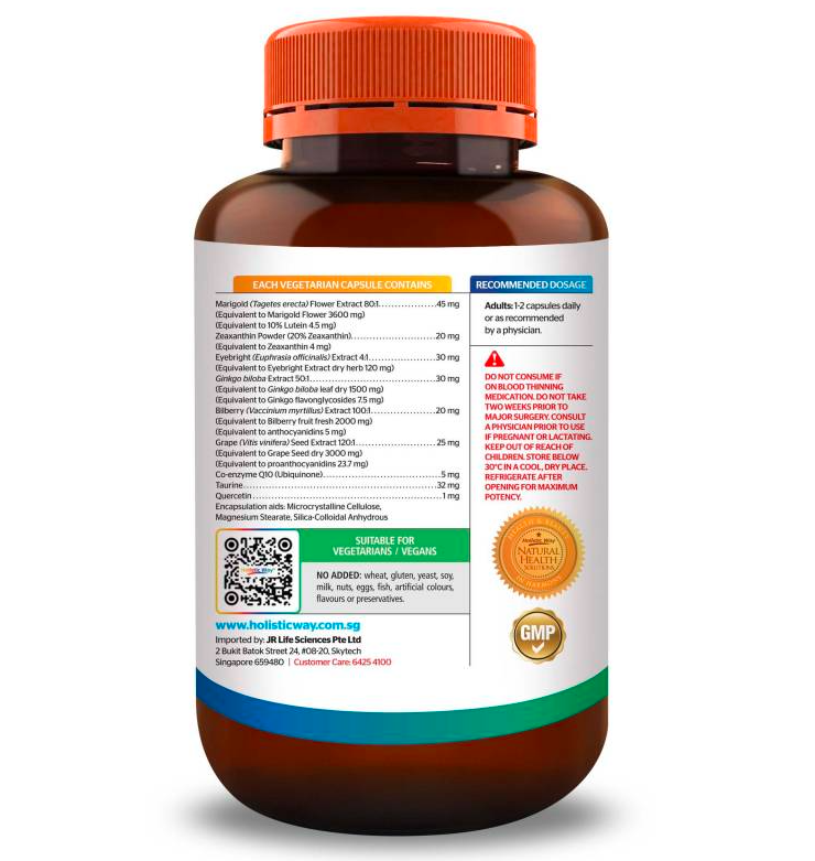 Holistic Way Super Lutein Twin Pack Capsules - Woods Pharmacy