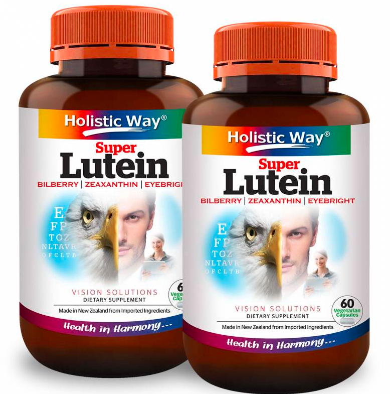 Holistic Way Super Lutein Twin Pack Capsules - Woods Pharmacy