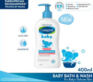 Cetaphil Baby Ultra Moisturizing Bath & Wash 400ml