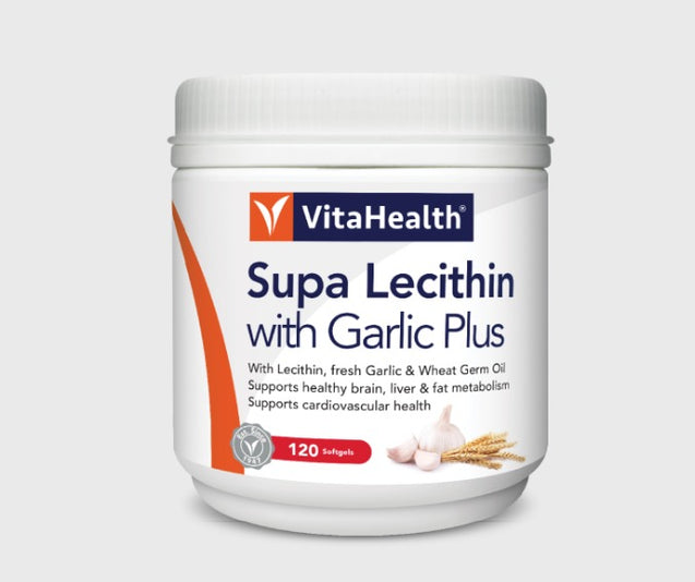 VitaHealth Supa Lecithin Garlic Plus 120's
