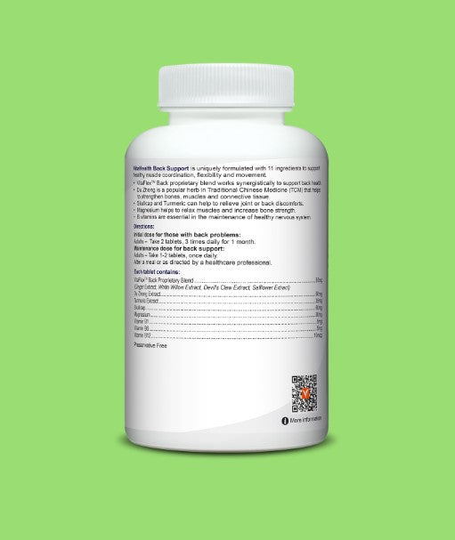 VitaHealth Back Support 2 x 60 tablets