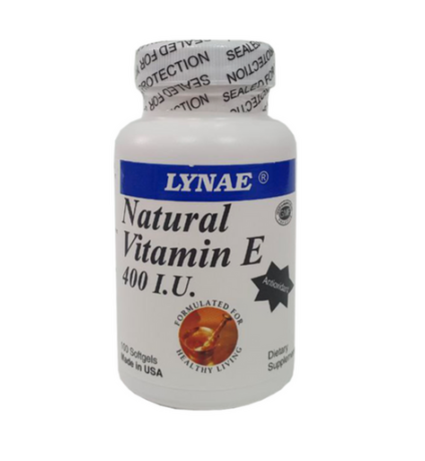 Natural Vitamin E 400 I.U.100 softgels