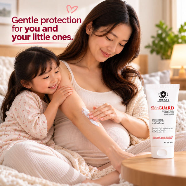 TRISAFE SkinGUARD Antibacterial Protective Moisturiser 60mL