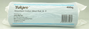 Twin pack - 2x YUKARE Absorbent Cotton Wool 400g