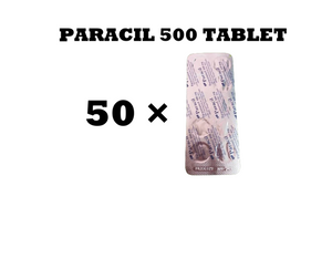 Paracil Tablets - Paracetamol 500mg 500 Tablets