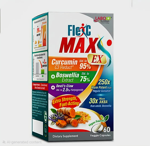 LABO Nutrition FlexC MAX EX 60 veggie capsules