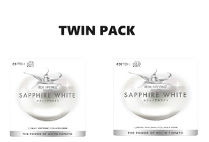 Itoh Hanako Sapphire White - White Tomato - 3s x 2 - Twin Pack