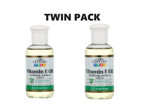 21st Century Vitamin E Oil 30000 IU 74ml x 2 - Twin Pack