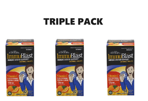 21st Century 21st Century Immublast 32 Chewable Tablets - Citrus Flavour x 3 - Triple Pack