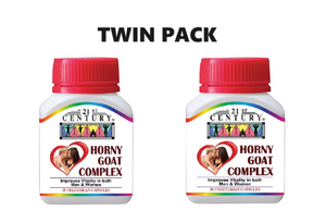 21st Century Horny Goat Complex Cap 30s x 2 - Twin Pack