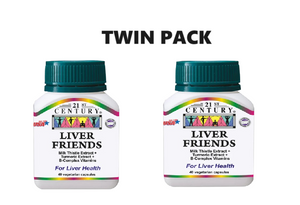 21st Century Liver Friends VC 40s x 2 - Twin Pack