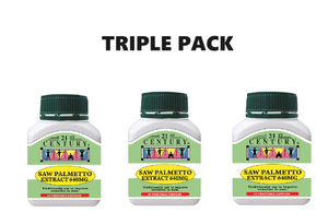 21st Century Saw Palmetto SG 30s x 3 - Triple Pack