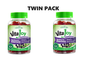 21st Century Sambucus Elderberry 60 Gummies x 2 - Twin Pack