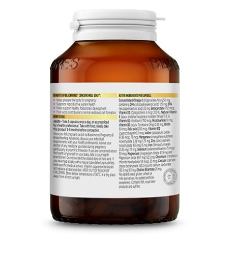 Blackmores Conceive Well Gold 60s