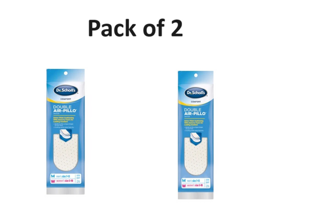 Dr Scholls Comfort Double Air Pillo - Bundle of 2