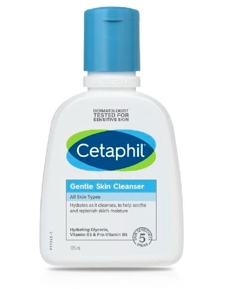 Cetaphil Gentle Skin Cleanser 125ml x 3