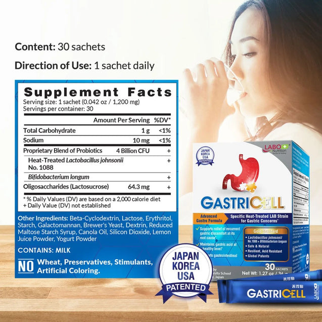 LABO Nutrition GASTRICELL 1.2g x 30 sachets