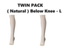 Twin Pack - MOLNLYCKE Tubigrip Shaped Support Bandage (Natural)Below knee (L) - 2 PCS
