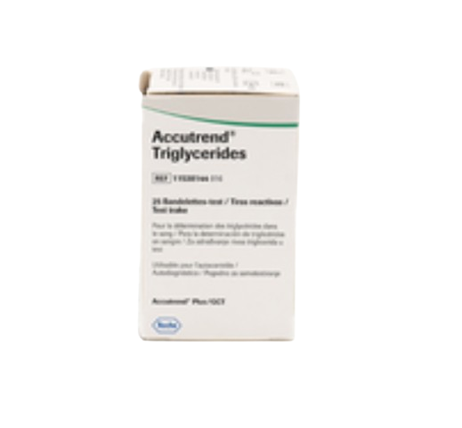 Accutrend triglycerides test strips 25s