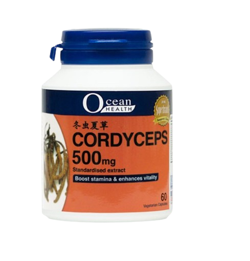 Ocean Health Cordyceps 500mg Vegetarian Cap 60s