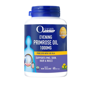 Ocean Health EPO EVENING PRIMROSE OIL 1000mg Softgel 60s