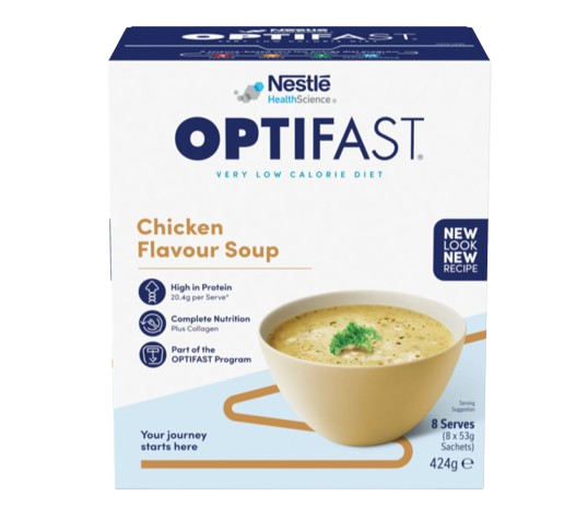 Nestle OPTIFAST VLCD Chicken Soup 8 x 53g