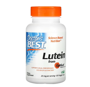 Doctor's Best Lutein with OptiLut 10mg 120 Veggie Caps