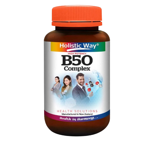 Holistic Way B50 Complex 60's V-cap Capsules - Woods Pharmacy