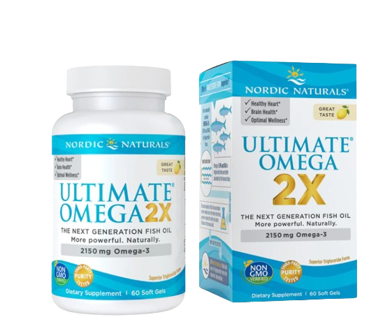 NORDIC ULTIMATE OMEGA 2X 60 SOFTGEL