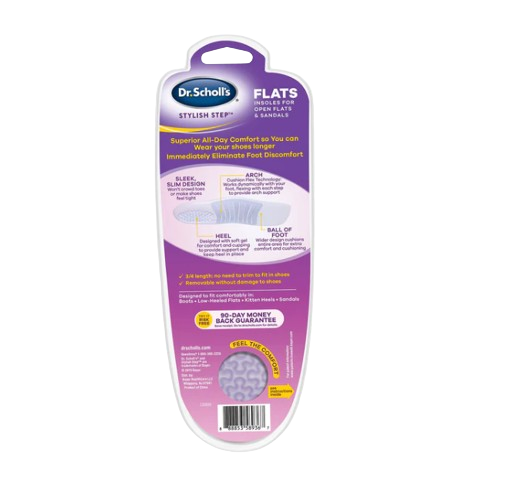 Dr Scholls Stylish Step Discreet Insoles for Flats