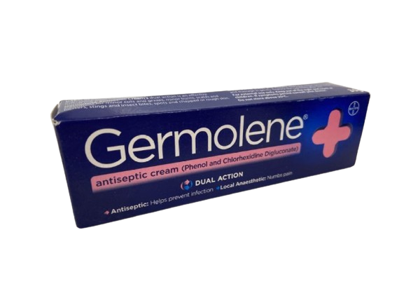 Septic Rash Cream Bayer Germolene Anti Septic and local Anaesthetic Cream 30g - Woods ...