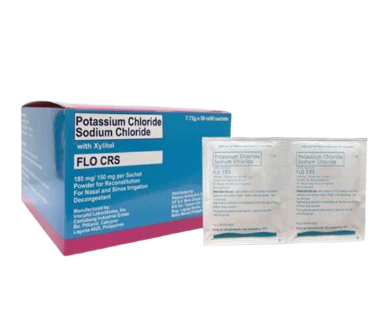 FLO CRS Refill Pack 50s - 50 FLO CRS Refill Sachets (Containing Xylito ...