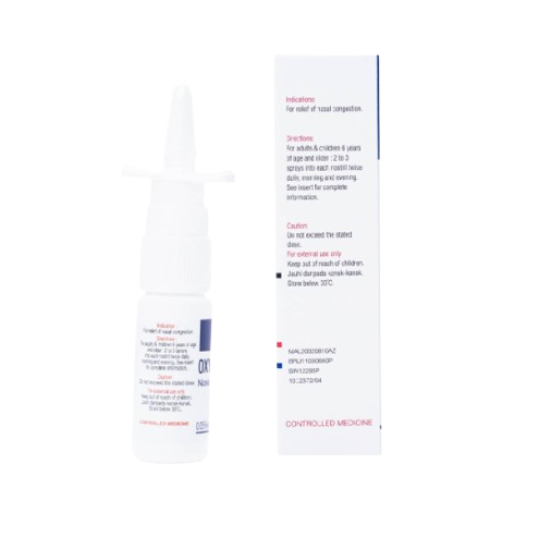 "OXY-NASE Spray 0.05% (Adult Nasal Spray) X 2"