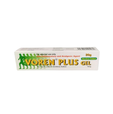 Voren Plus Gel 10mg - Size-20g - Bundle of 2