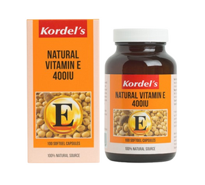 Kordels Natural Vitamin E 400 IU (100softgels)