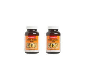 Kordels Natural Vitamin E 400 IU Twin Pack(2x100softgels)