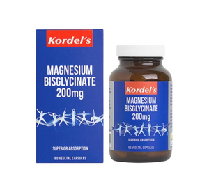 Kordels Magnesium Bisglycinate 200mg 60capsules