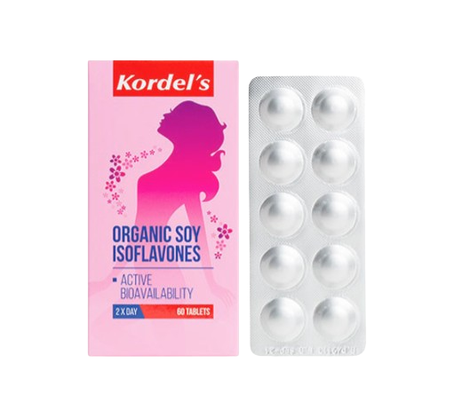Kordels Organic Soy Isoflavones 60tablets