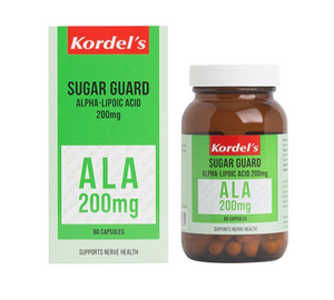Kordels Sugar Guard Alpha-Lipoic Acid 200mg (60tablets)