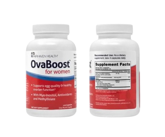 OvaBoost for Women - Improves Egg Quality & Ovarian Function