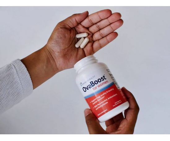 OvaBoost for Women - Improves Egg Quality & Ovarian Function