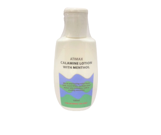 ATIMAX CALAMINE LOTION WITH MENTHOL 100ml x 2 - Twin pack