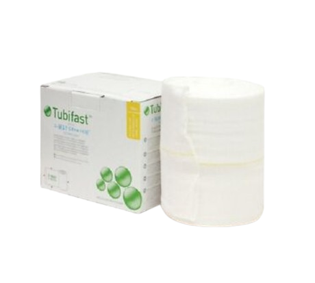 MOLNLYCKE Tubifast 10m roll — Yellow (10.75cm width) - 1s