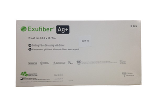 MOLNLYCKE Exufiber Ag+ 2 x 45cm 5s